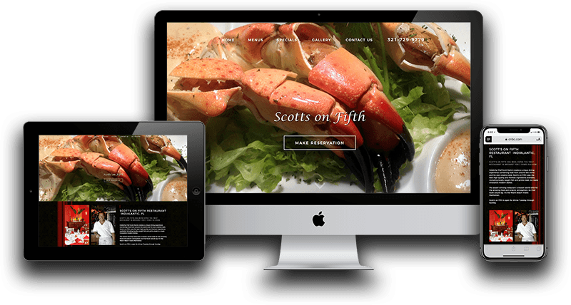 Responsive design that works on all devices.